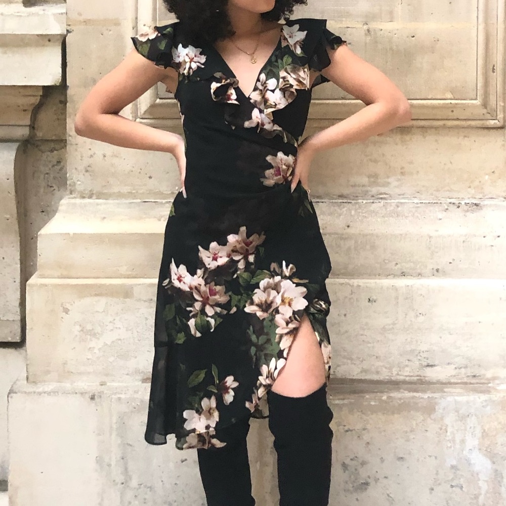 A Ralph Lauren floral printed dress!